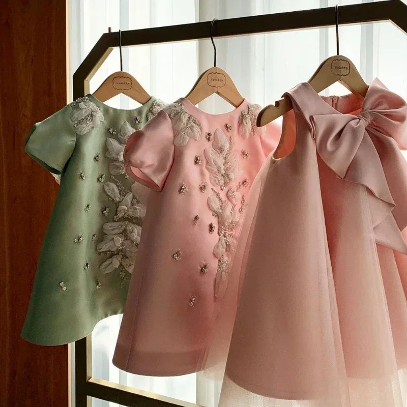 Embroidery Underlay - 2024 Evening Dress Dress for Baby