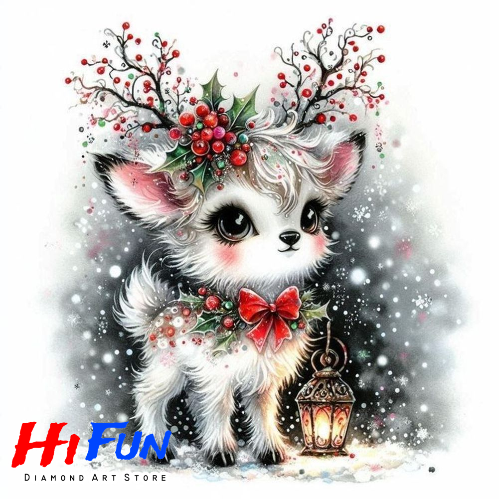 Embroidery Xmas Kits - Full Drill Diamond Embroidery Painting Cross