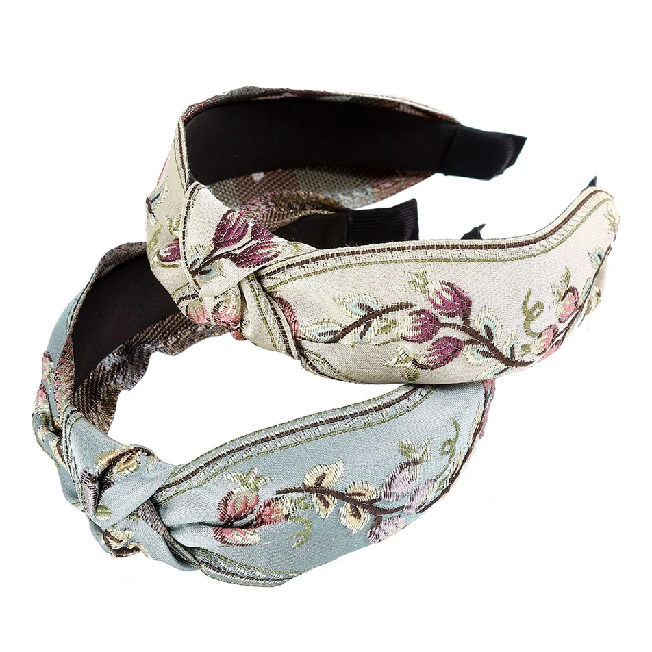 Embroidery Hooping - New Retro Knotted Headband For Women