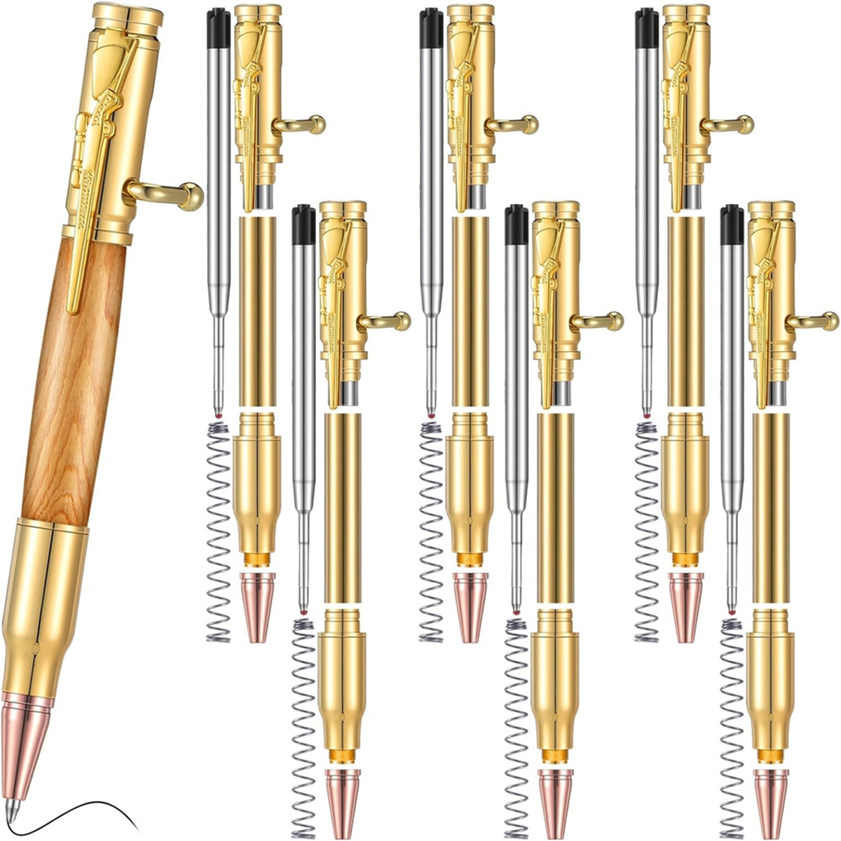 Transfer Pen Ink - Set of 6 Slim Pens, Multi-Color