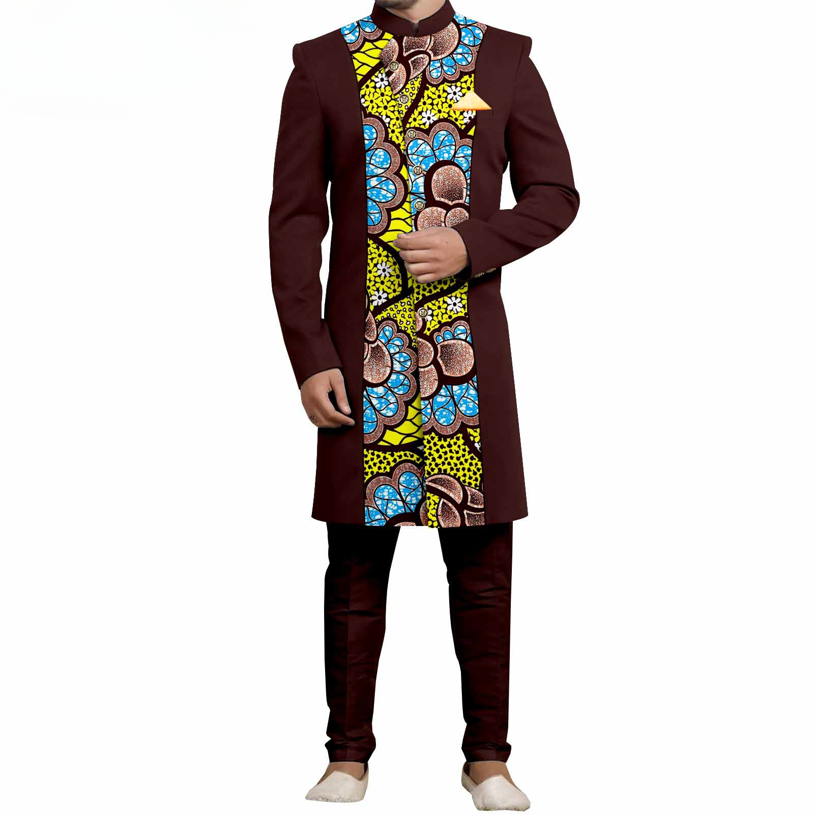 Embroidery Set - Men`s Suit Slim Fit Embroidery Single