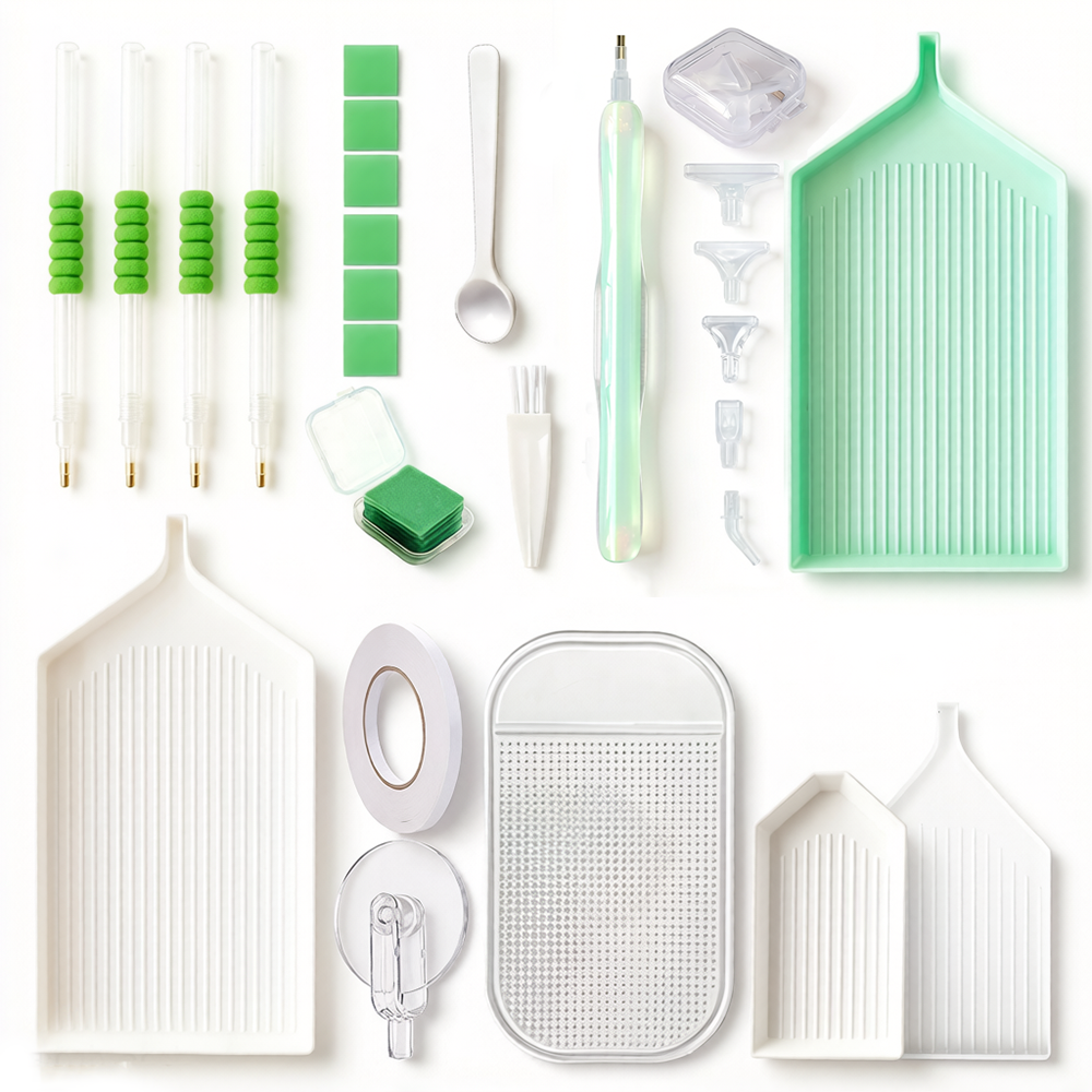 Embroidery Underlay - Diamond Painting Accessories Kit with Multi-Drill