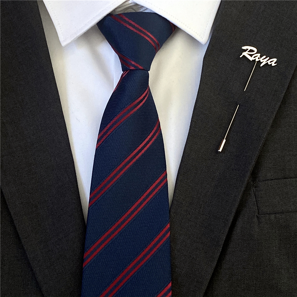 Personalized Men Lapel Pin Cus - Embroidery Initials reseña y precio