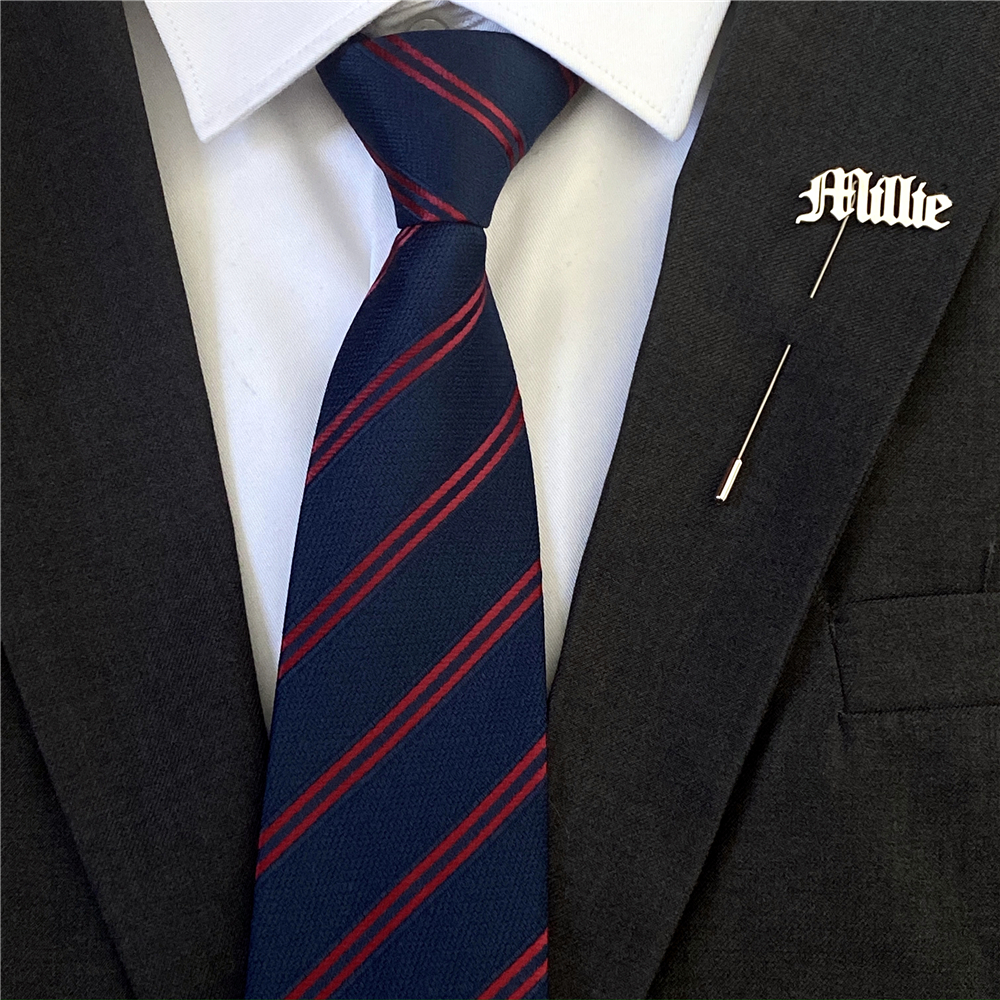 Personalized Men Lapel Pin Cus - Embroidery Initials reseña y precio