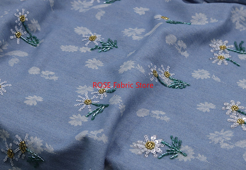 Daisy Sequin Bead Embroidery B - Embroidery Daisy reseña y precio