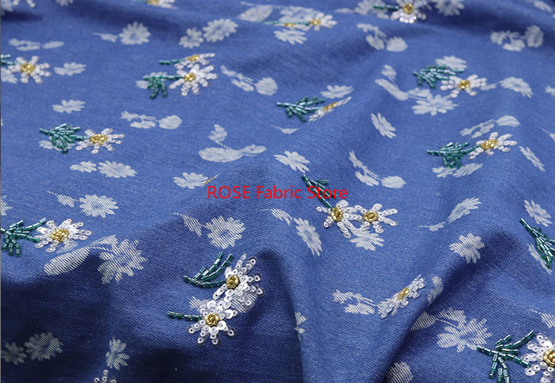 Daisy Sequin Bead Embroidery B - Embroidery Daisy reseña y precio