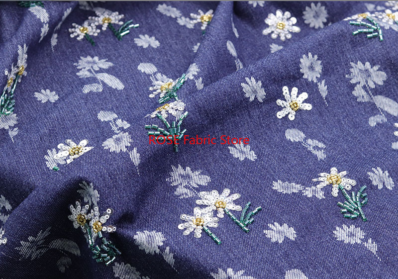 Daisy Sequin Bead Embroidery B - Embroidery Daisy reseña y precio