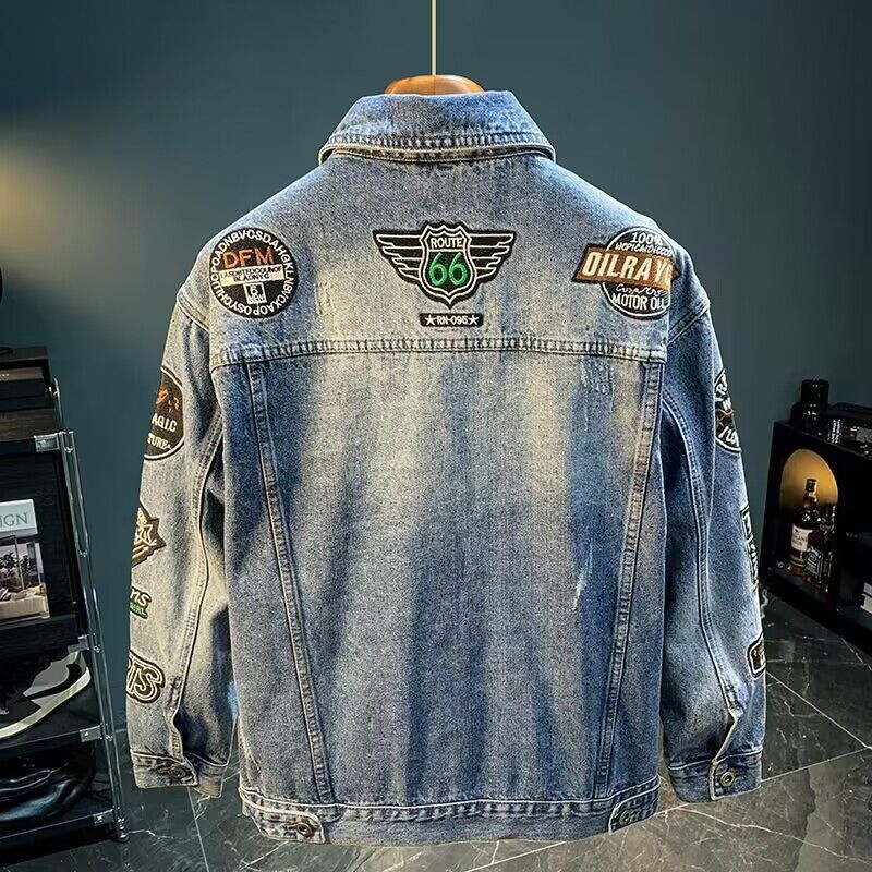 Men High Street Embroidery Pat - Embroidery Patch reseña y precio