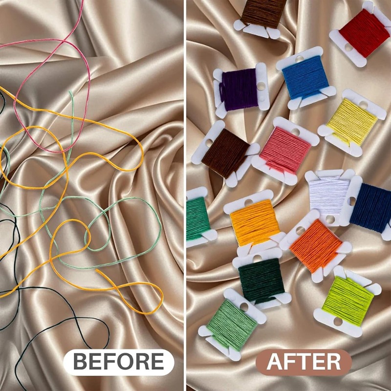 Plastic Embroidery Floss Bobbi - Embroidery Software reseña y precio