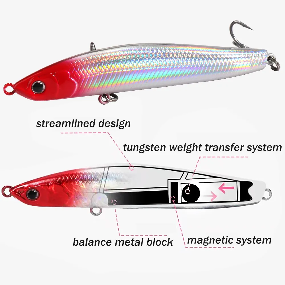 Sinking Pencil Bait 16g 9.8cm  - Transfer Pen Ink reseña y precio