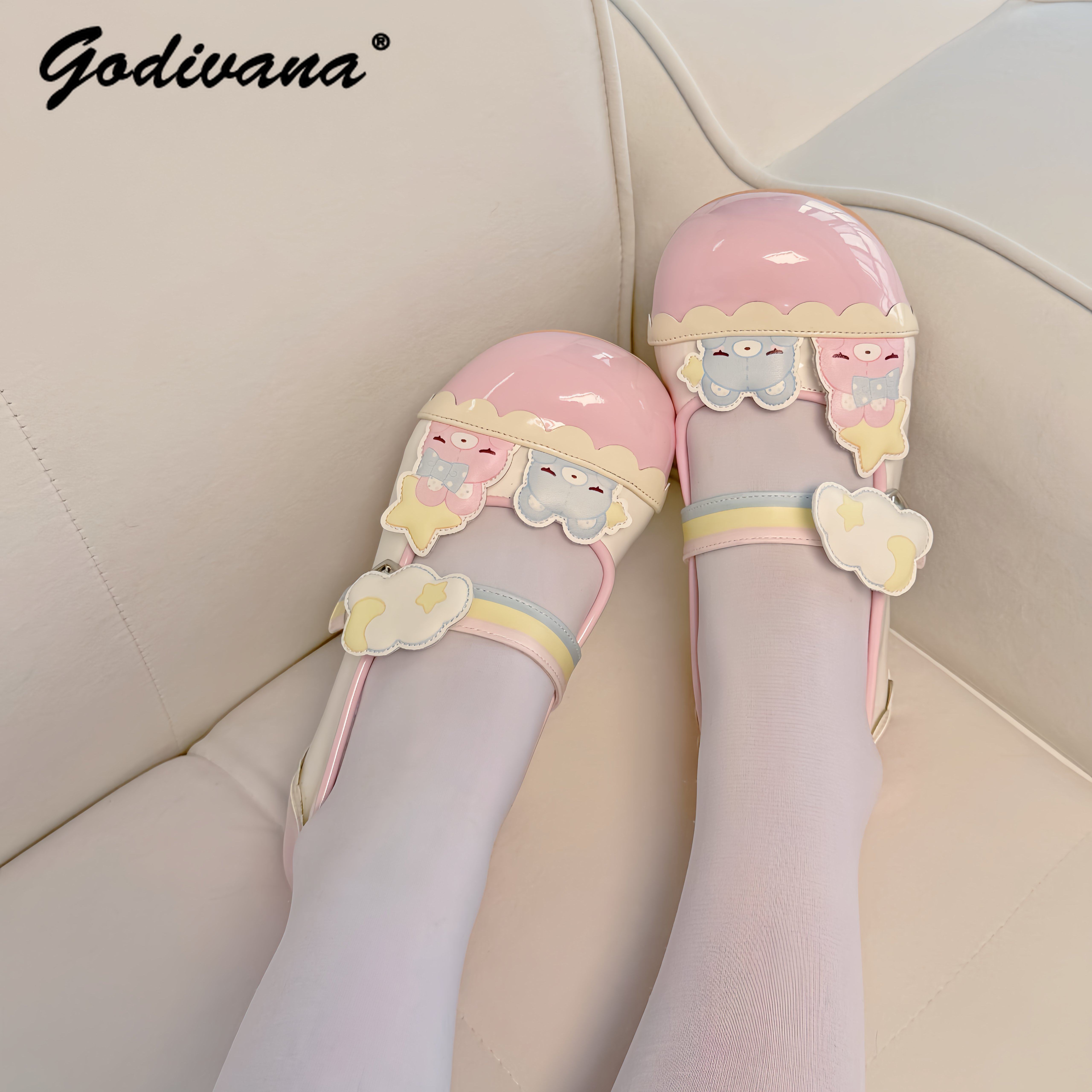 Original New Student Girls Col - Embroidery Flat Shoes reseña y precio