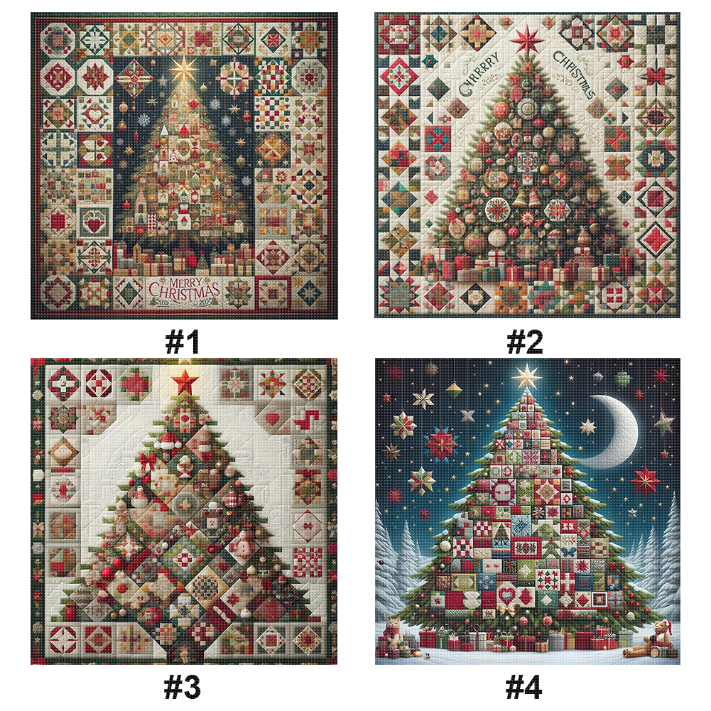 Full Embroidery Eco-cotton Thr - Embroidery Xmas Kits reseña y precio
