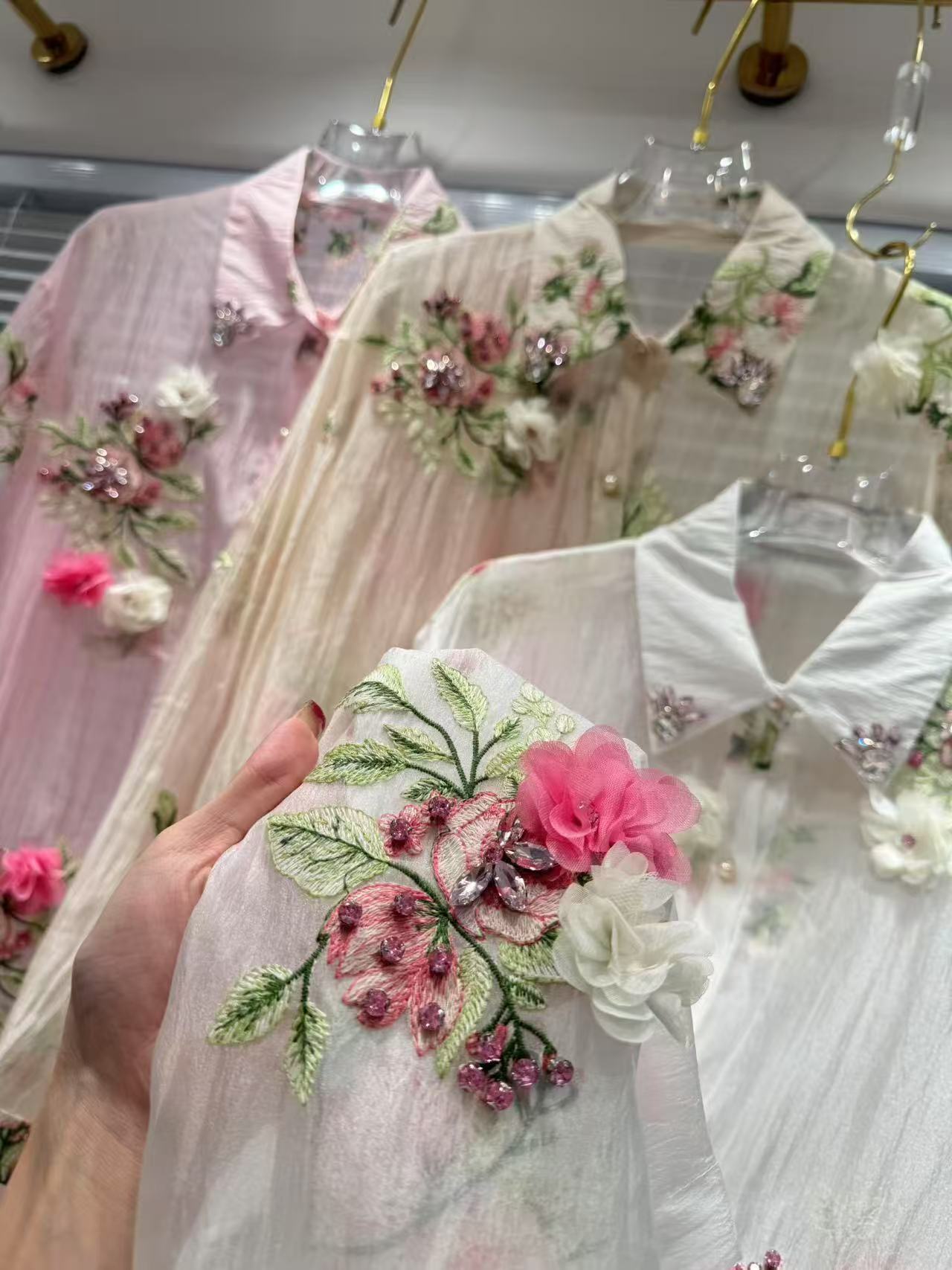 Luxury Style Flowers Embroider - Embroidery Daisy reseña y precio