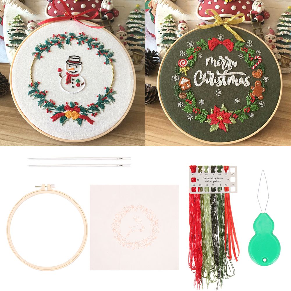 Arts Sewing Accessories Needle - Embroidery Xmas Kits reseña y precio