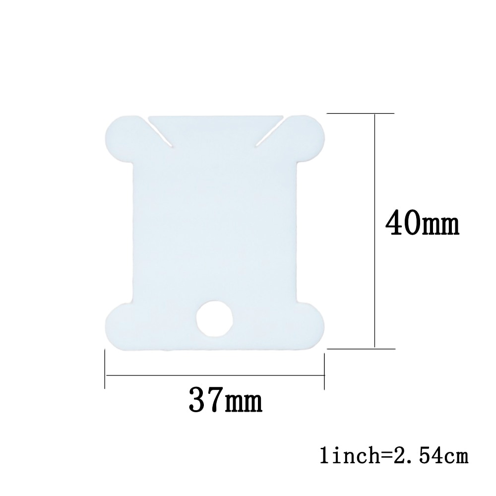 30pcs Plastic Floss Bobbins Se - Embroidery Software reseña y precio