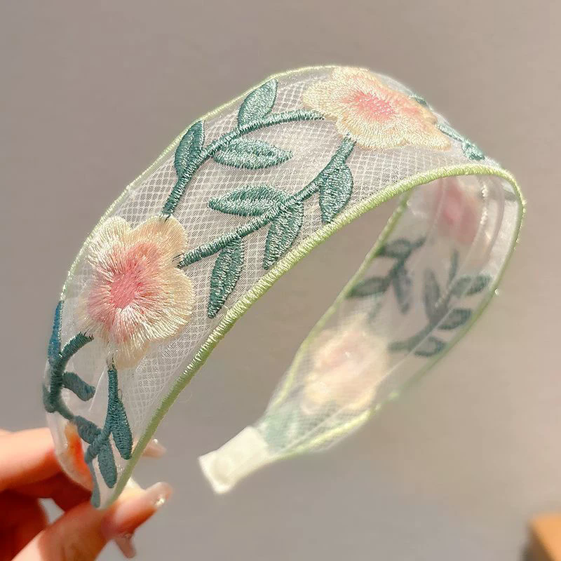 Elegant Chiffon Embroidery Flo - Embroidery Hooping reseña y precio