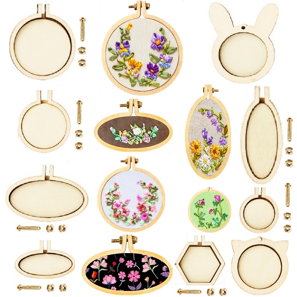 10PCS Mini Embroidery Hoop Woo - Embroidery Hooping reseña y precio