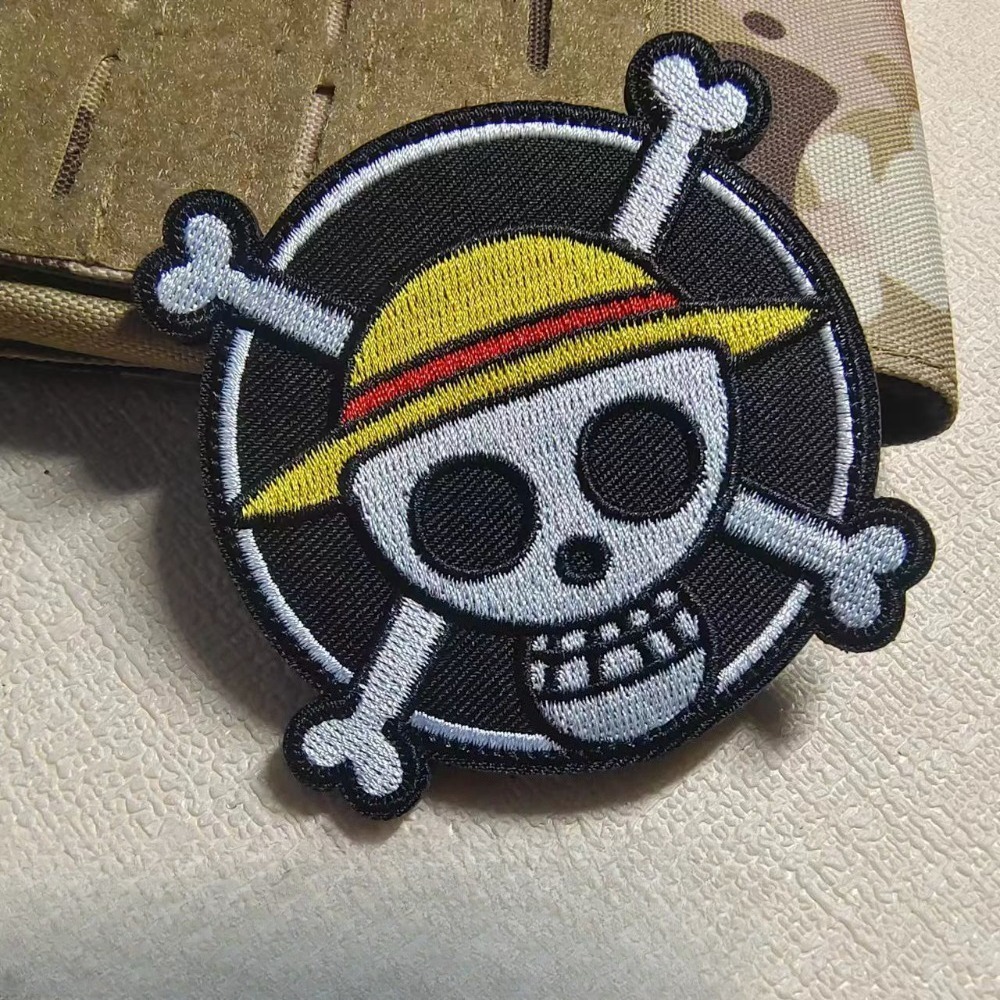 One Piece Badg Cartoon sleeve  - Embroidery Patch reseña y precio