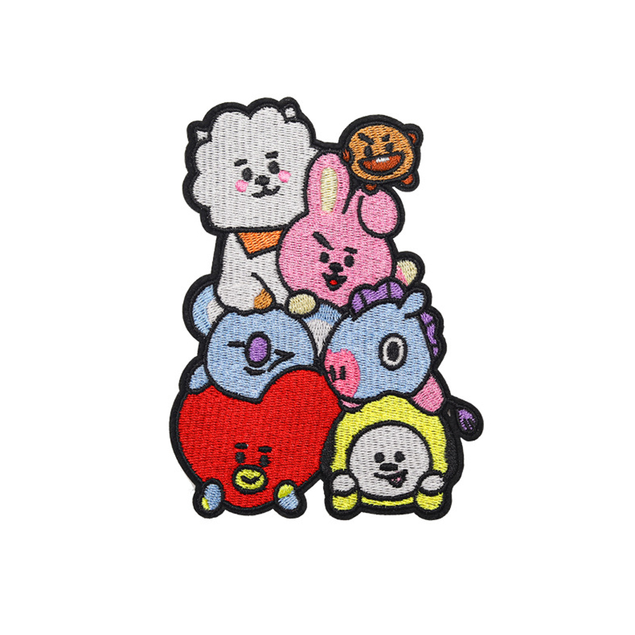 BT21 Cute DIY Decorative Fabri - Embroidery Patch reseña y precio