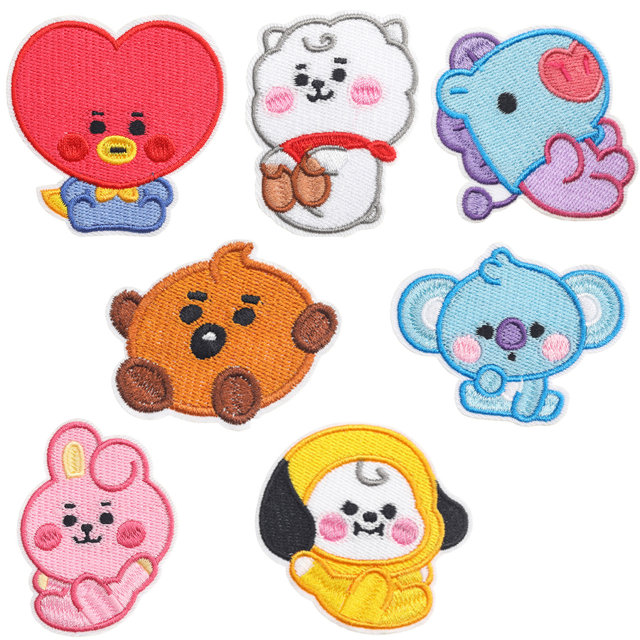 BT21 Cute DIY Decorative Fabri - Embroidery Patch reseña y precio