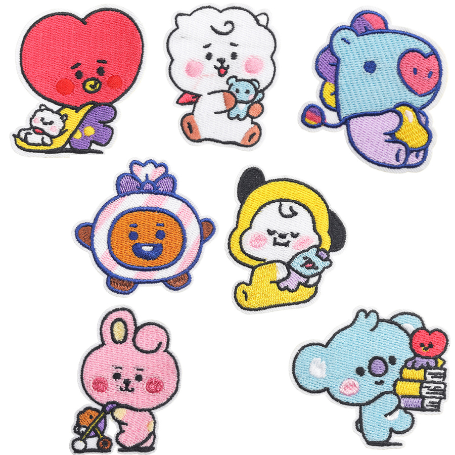 BT21 Cute DIY Decorative Fabri - Embroidery Patch reseña y precio