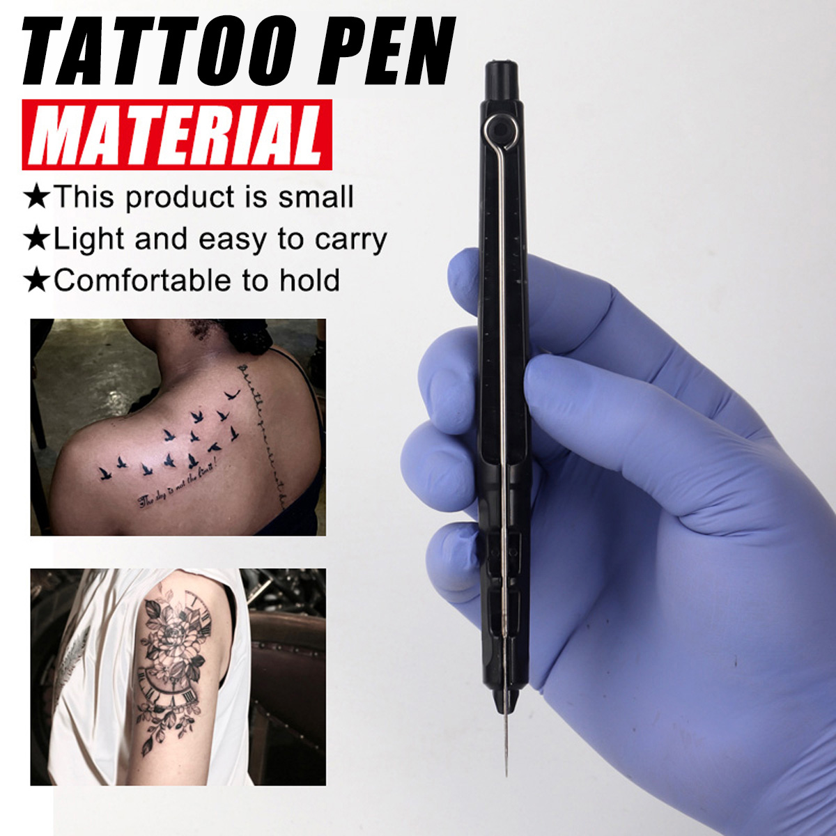 Complete Hand Poke and Stick T - Transfer Pen Ink reseña y precio