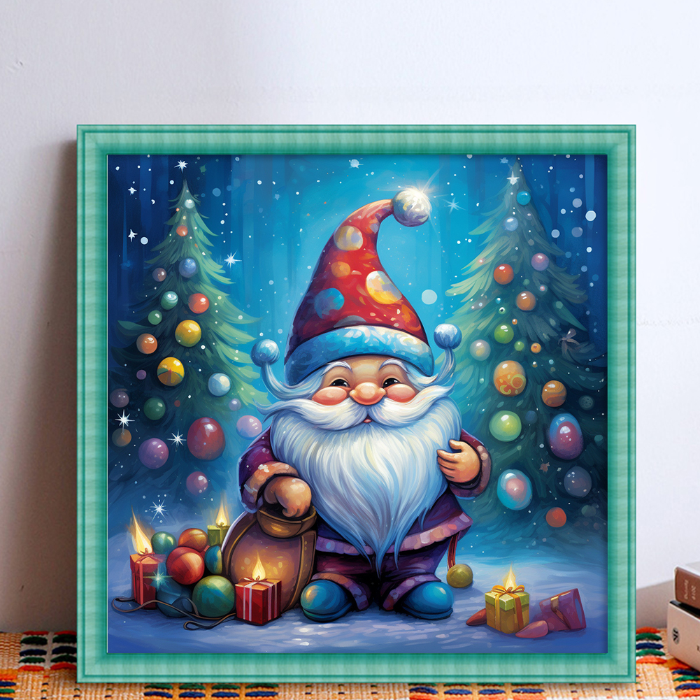 Xmas Goblin Stamped Cross Stit - Embroidery Xmas Kits reseña y precio