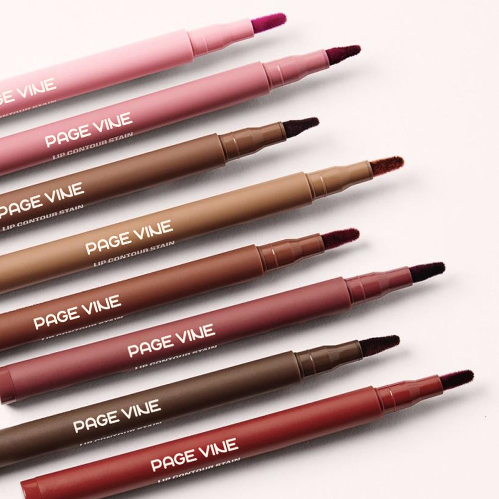 Velvet Matte Lip Contour Pen W - Transfer Pen Ink reseña y precio