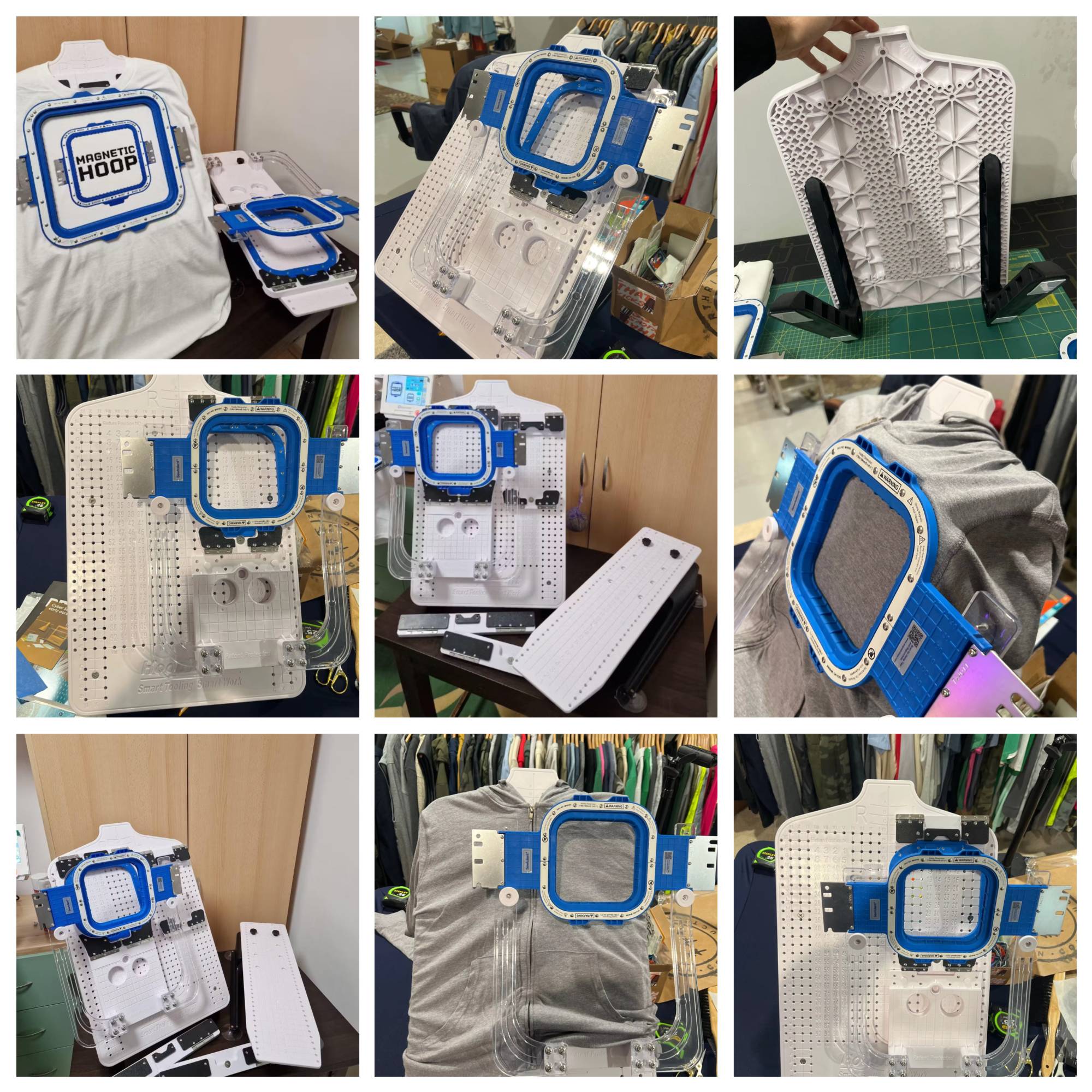 Hooping Station kit with 5.1in - Embroidery Software reseña y precio