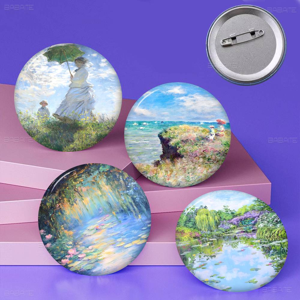 Famous Monet Modem Abstract La - Embroidery Initials reseña y precio