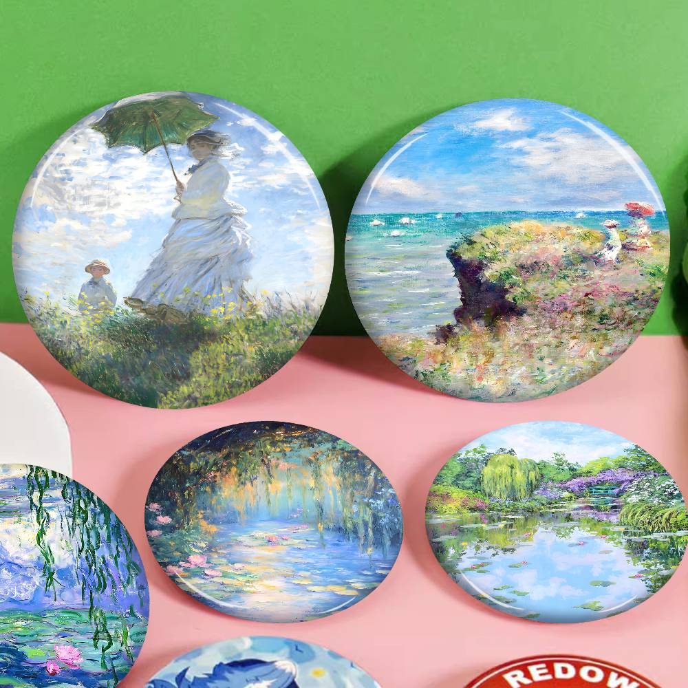 Famous Monet Modem Abstract La - Embroidery Initials reseña y precio