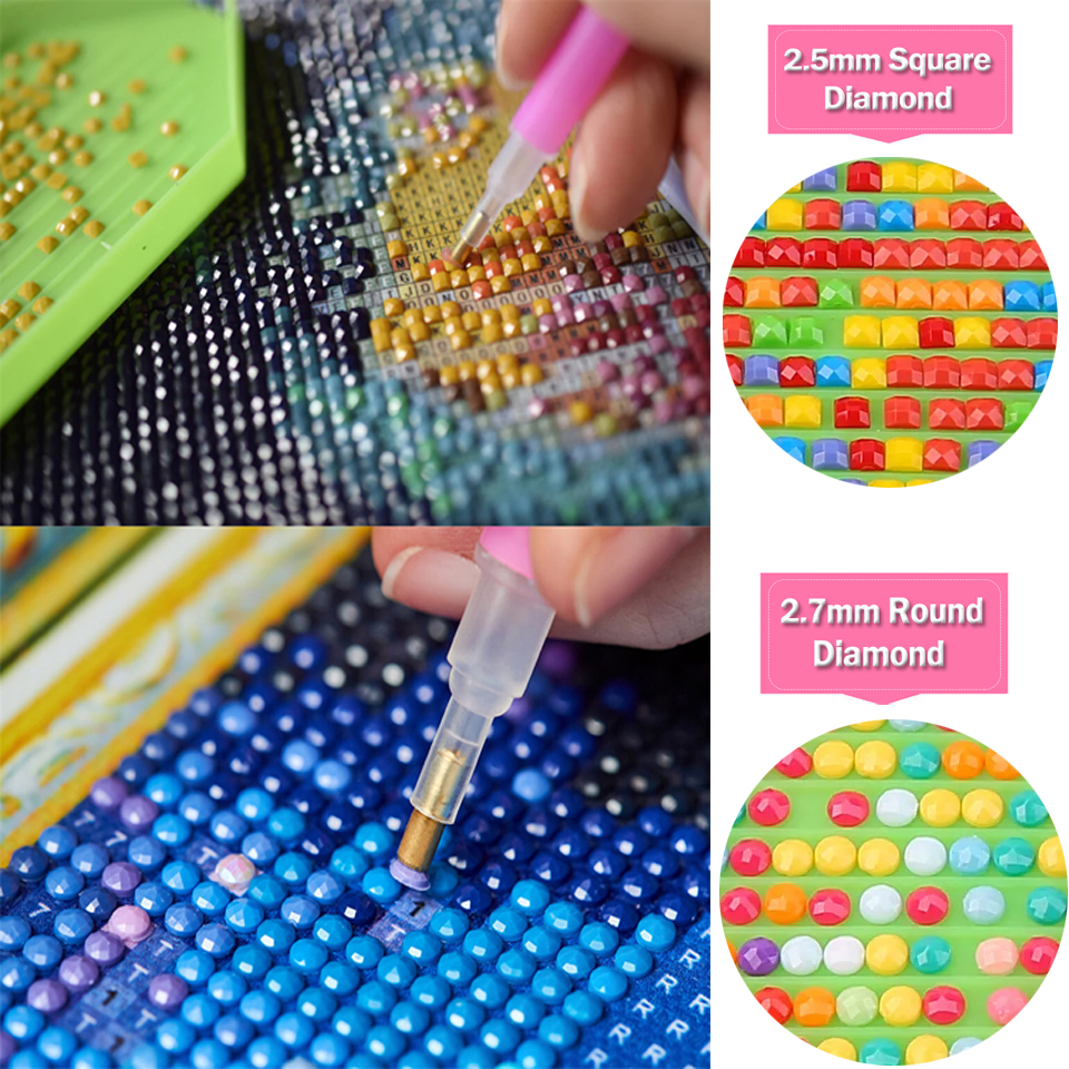 1pc frameless Diamond Painting - Embroidery Daisy reseña y precio