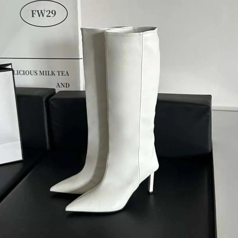 Luxury Women Long Boots Fashio - Embroidery Style reseña y precio
