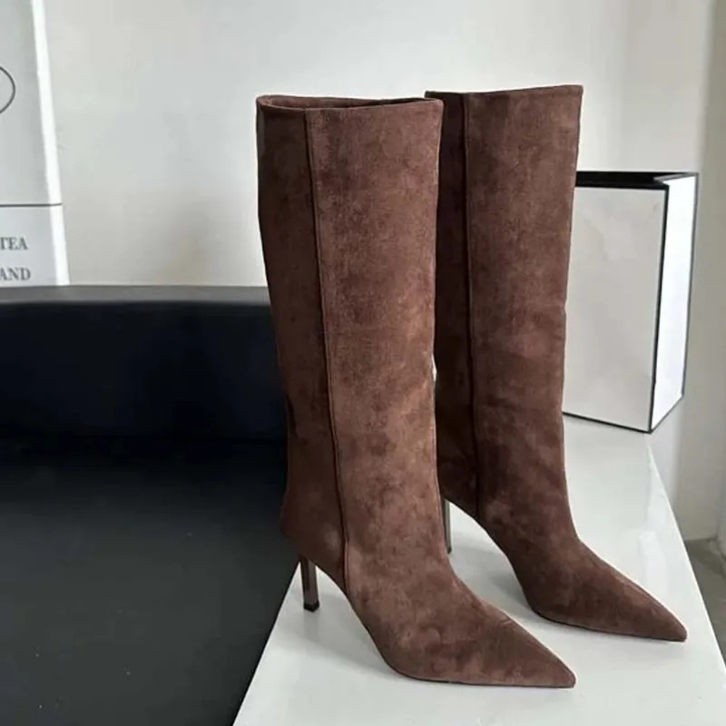 Luxury Women Long Boots Fashio - Embroidery Style reseña y precio
