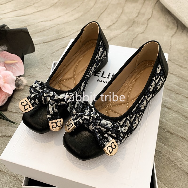 Comfortable French Womens Sing - Embroidery Flat Shoes reseña y precio