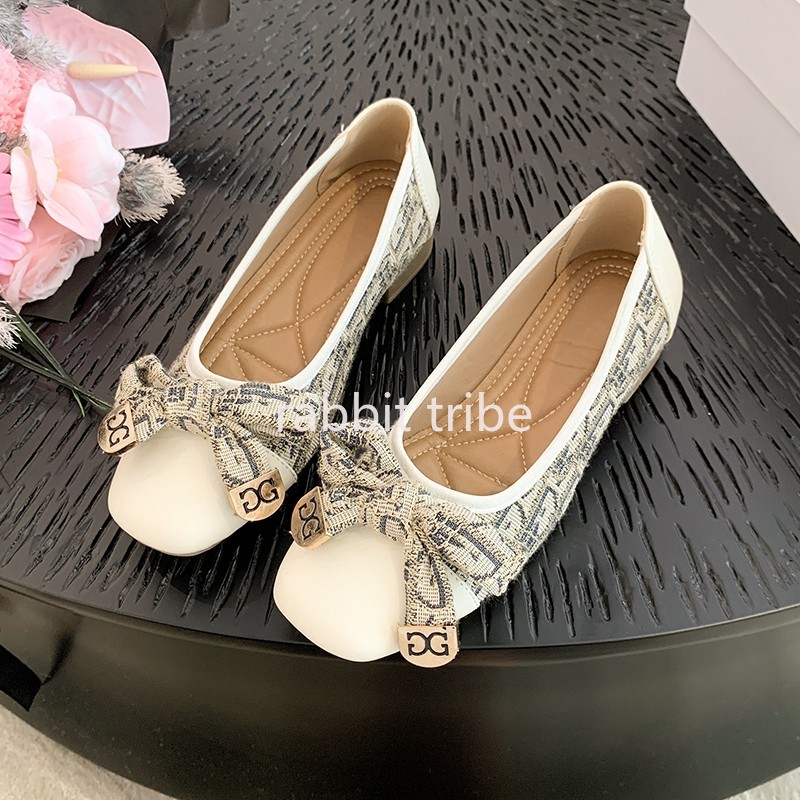 Comfortable French Womens Sing - Embroidery Flat Shoes reseña y precio