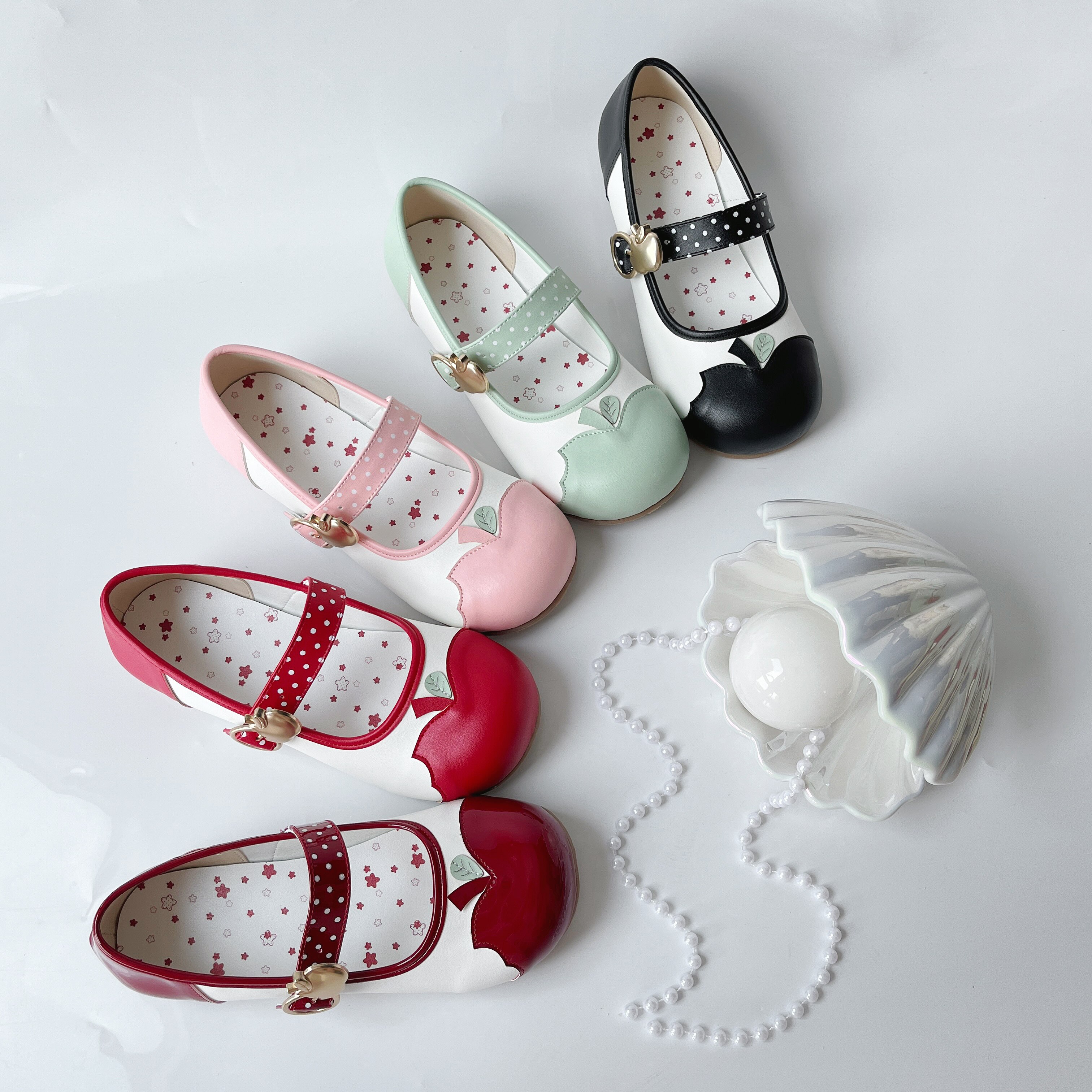 Original Japanese Lolita Mary  - Embroidery Flat Shoes reseña y precio