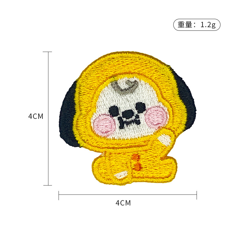 BT121 Cartoon Animal Embroider - Embroidery Patch reseña y precio
