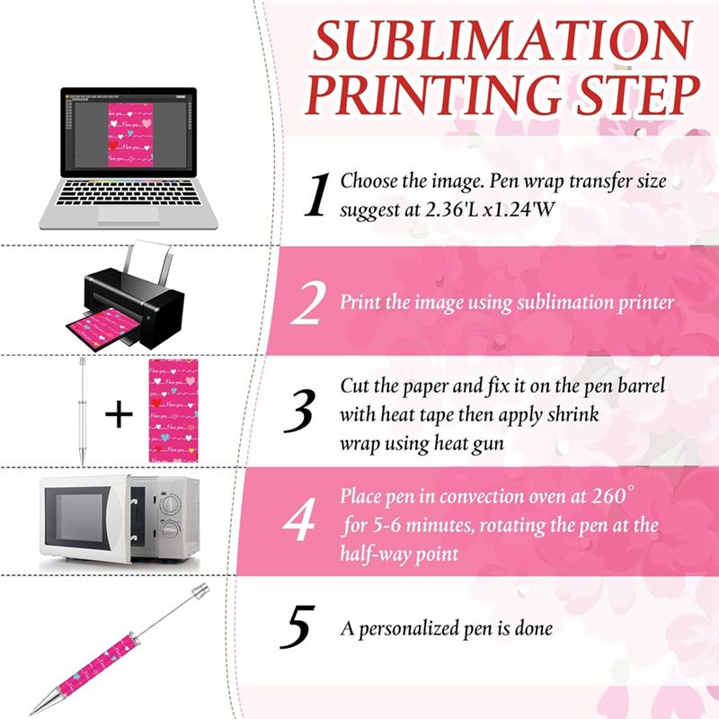 Sublimation Beaded Ballpoint P - Transfer Pen Ink reseña y precio