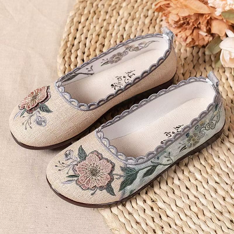 Women Spring Autumn New Flat s - Embroidery Style reseña y precio