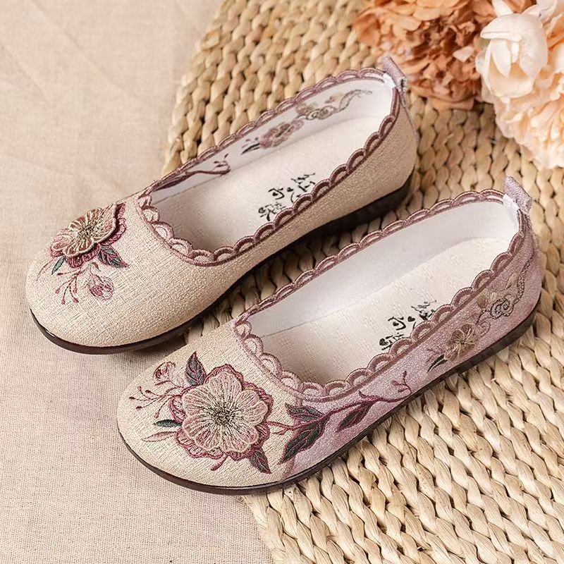 Women Spring Autumn New Flat s - Embroidery Style reseña y precio