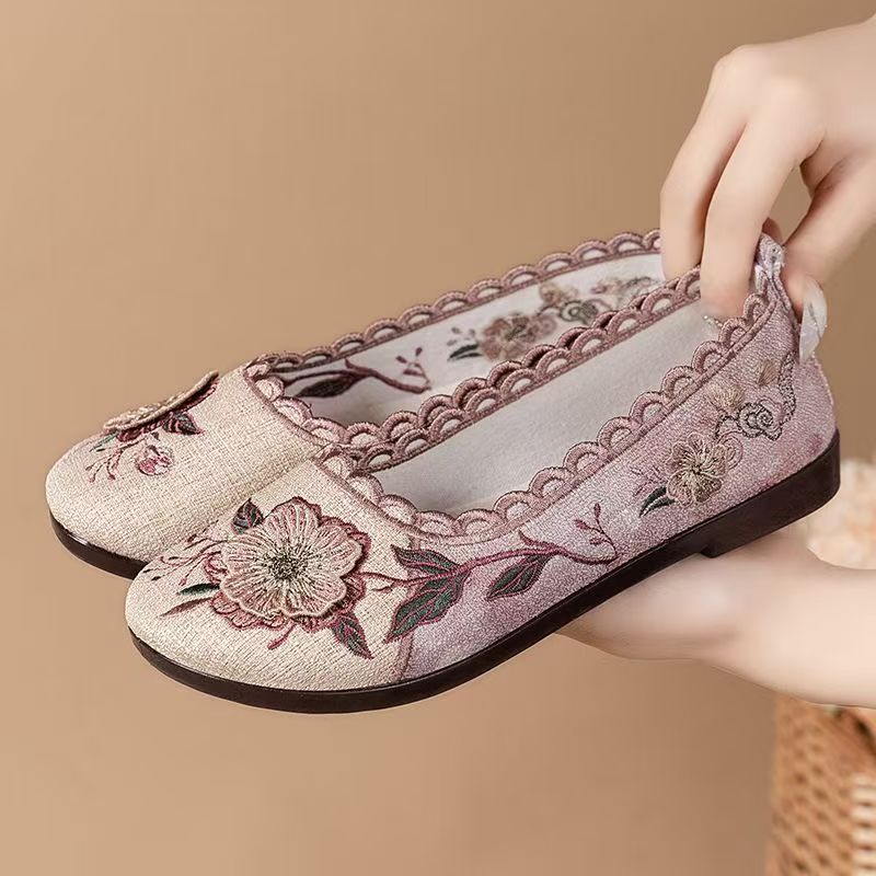 Women Spring Autumn New Flat s - Embroidery Style reseña y precio