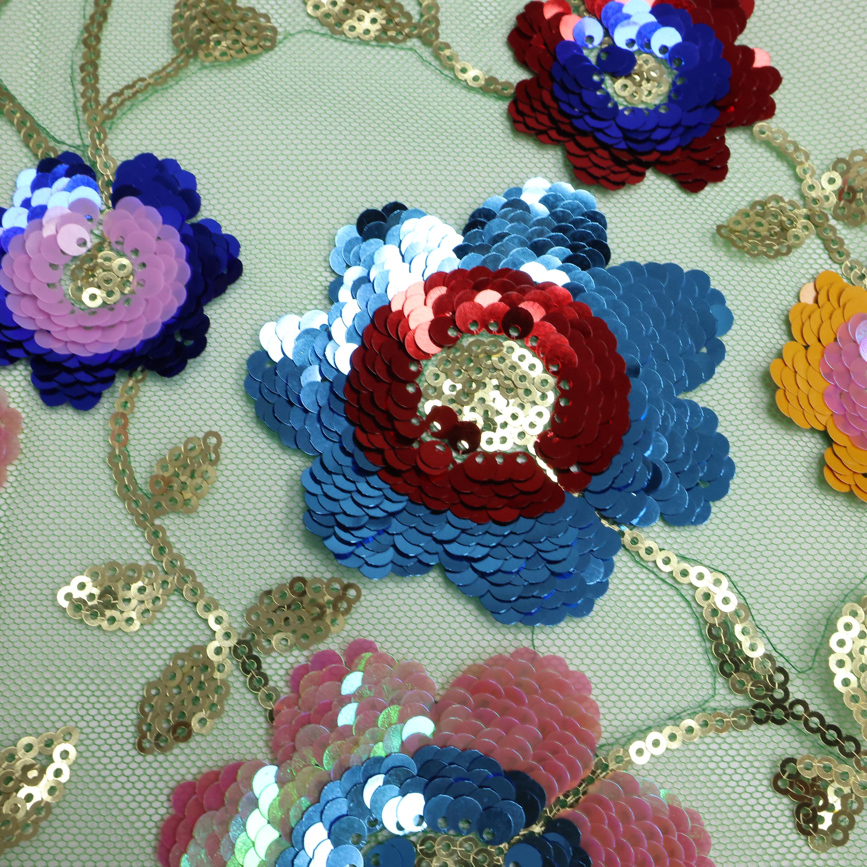 Mesh African Lace Fabric 2025  - Embroidery Underlay reseña y precio