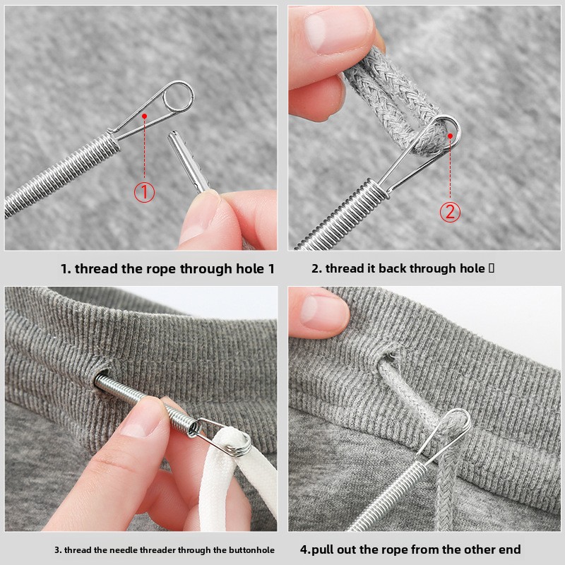 1/5pcs Bendable Spring Drawstr - Embroidery Software reseña y precio