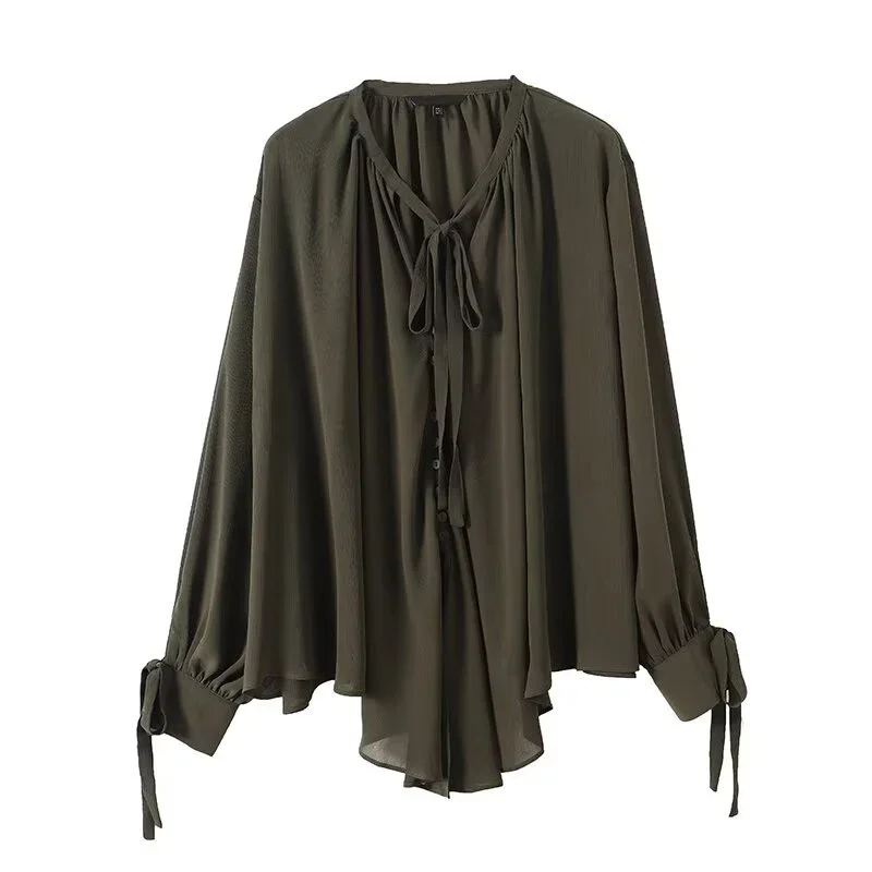 2025 French Style Women's Shir - Embroidery Style reseña y precio