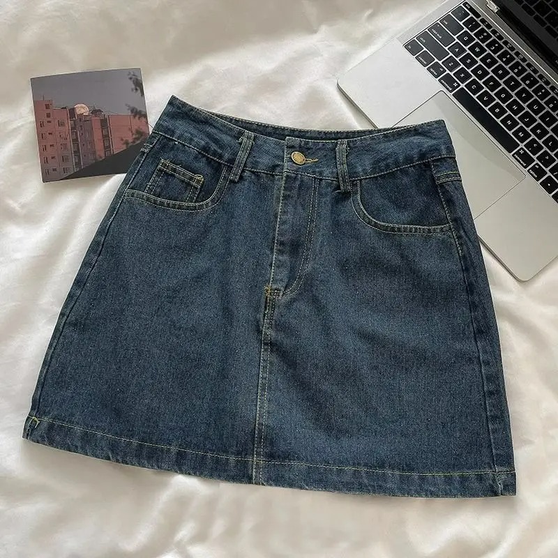 Y2K Denim Skirt Set: Vintage J - Embroidery Set reseña y precio