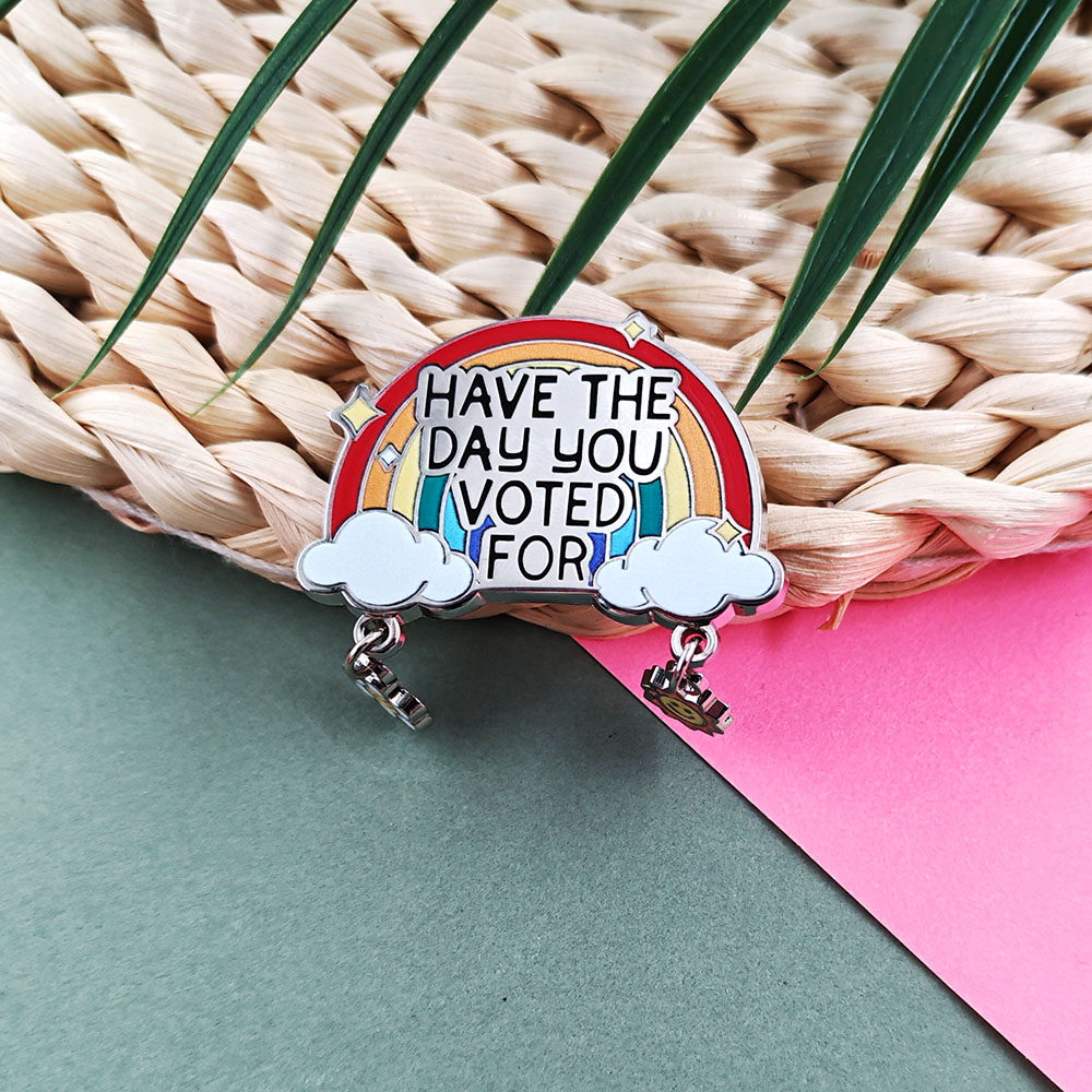 Have The Day You Voted for Bro - Embroidery Initials reseña y precio