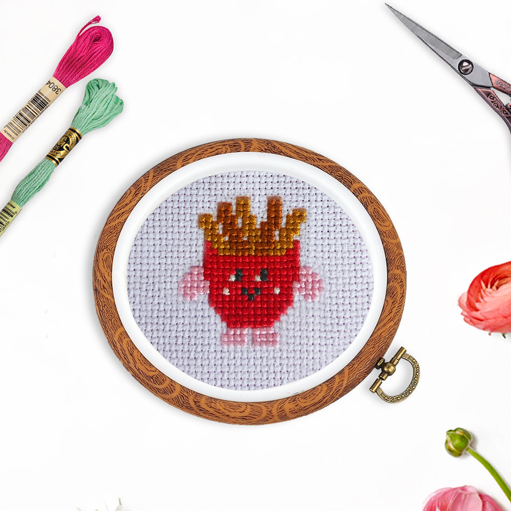 Round Embroidery Hoops Cross S - Embroidery Hooping reseña y precio