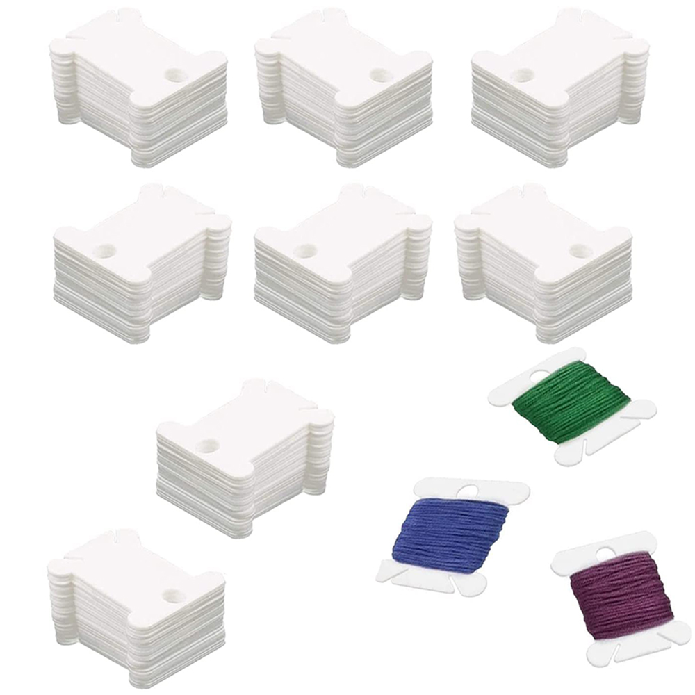 50/100Pcs Plastic Floss Bobbin - Embroidery Software reseña y precio