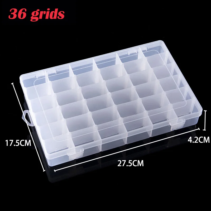 6/24/36 Grids Plastic Storage  - Embroidery Software reseña y precio